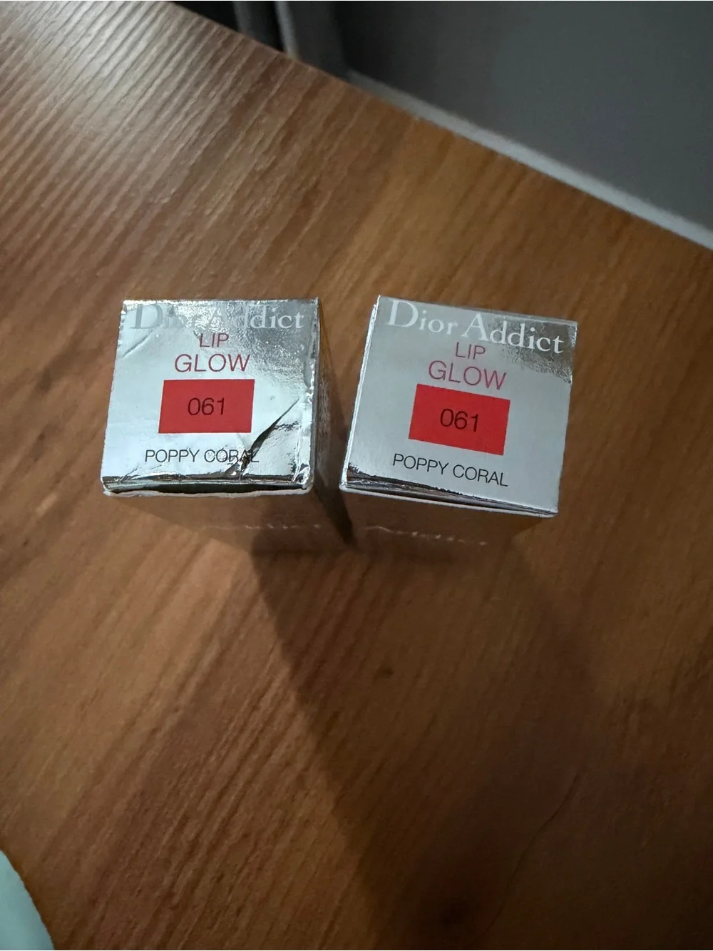 Dior Addict Lip Glow Reviving Lip Balm in 061 Poppy Coral, BNIB!